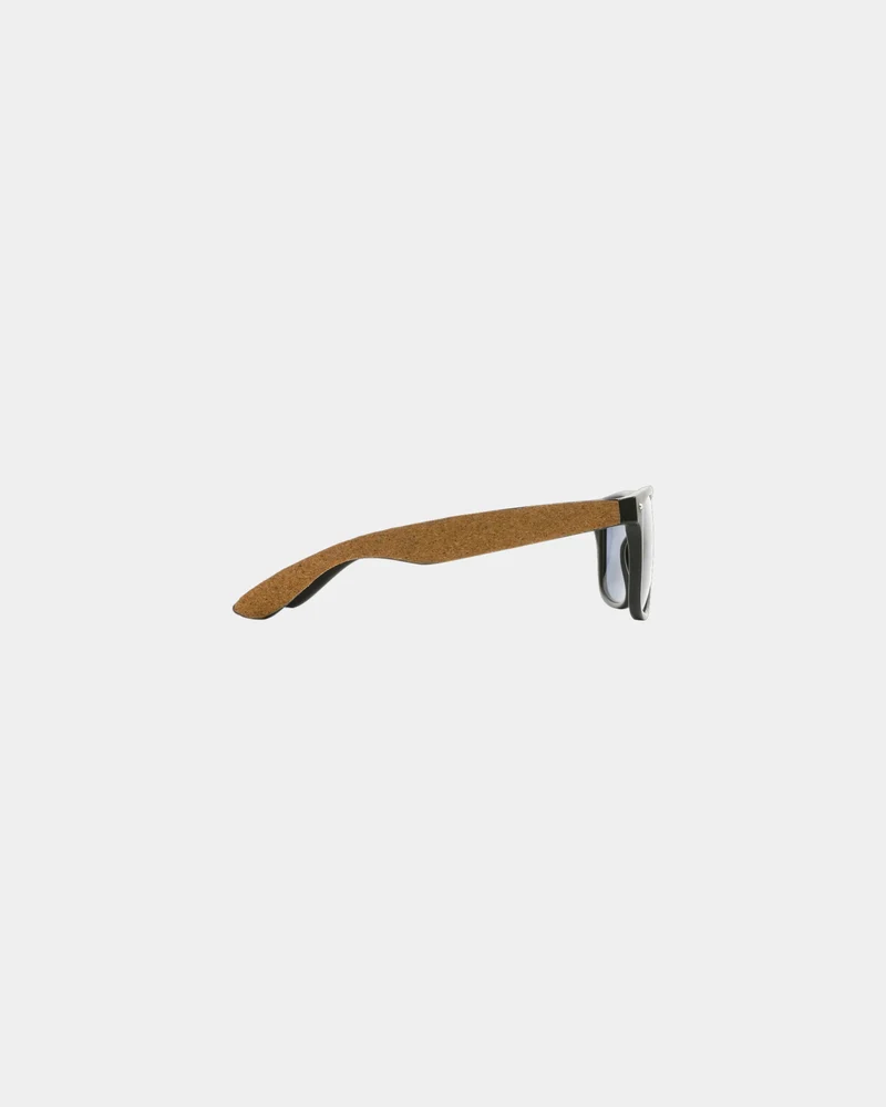 Lunettes de soleil PC recyclé GRS avec liège à personnaliser
