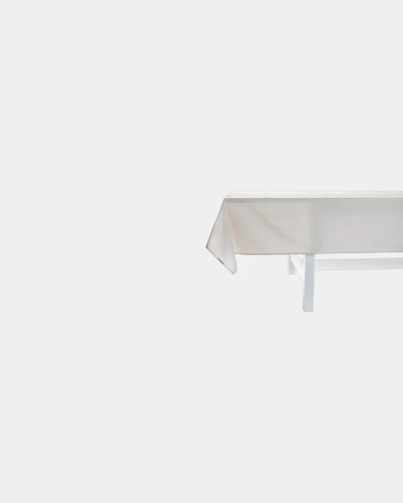 Nappe de table coton recyclé 250x140cm à personnaliser