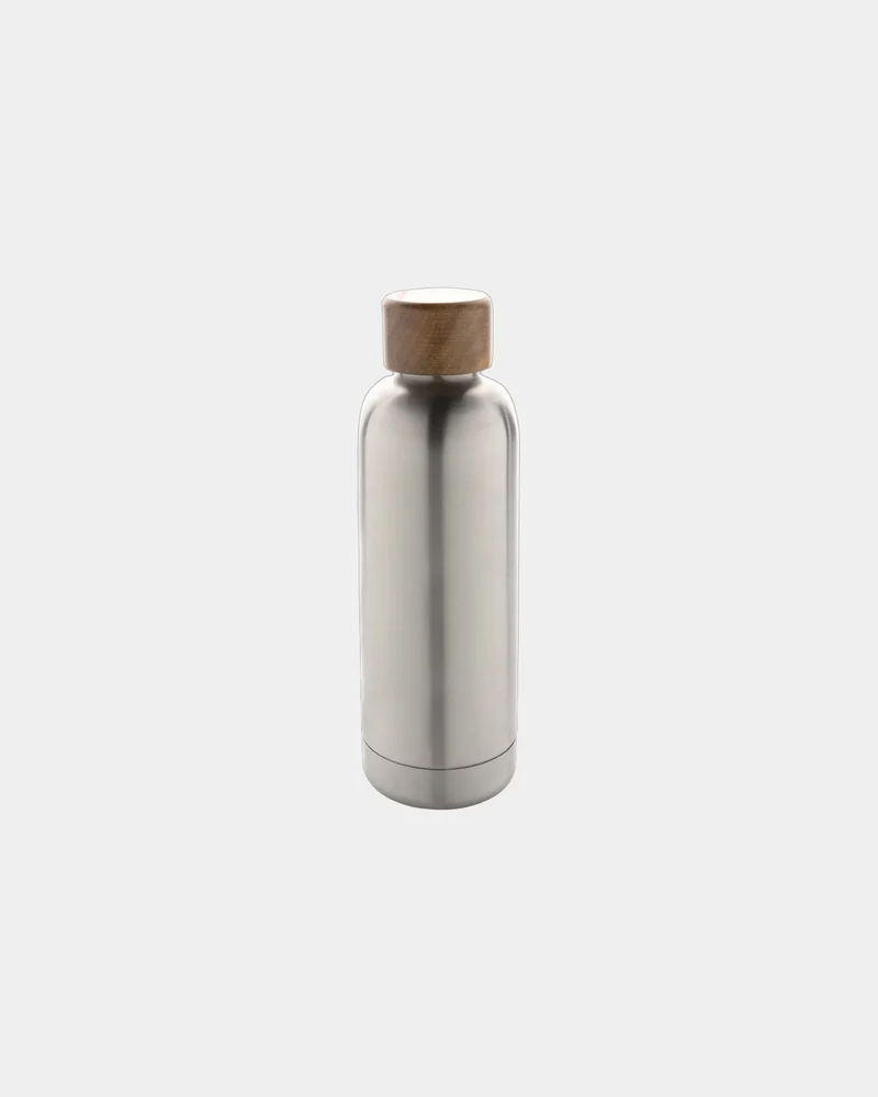 Bouteille isotherme acier inoxydable recyclé 500ml à personnaliser