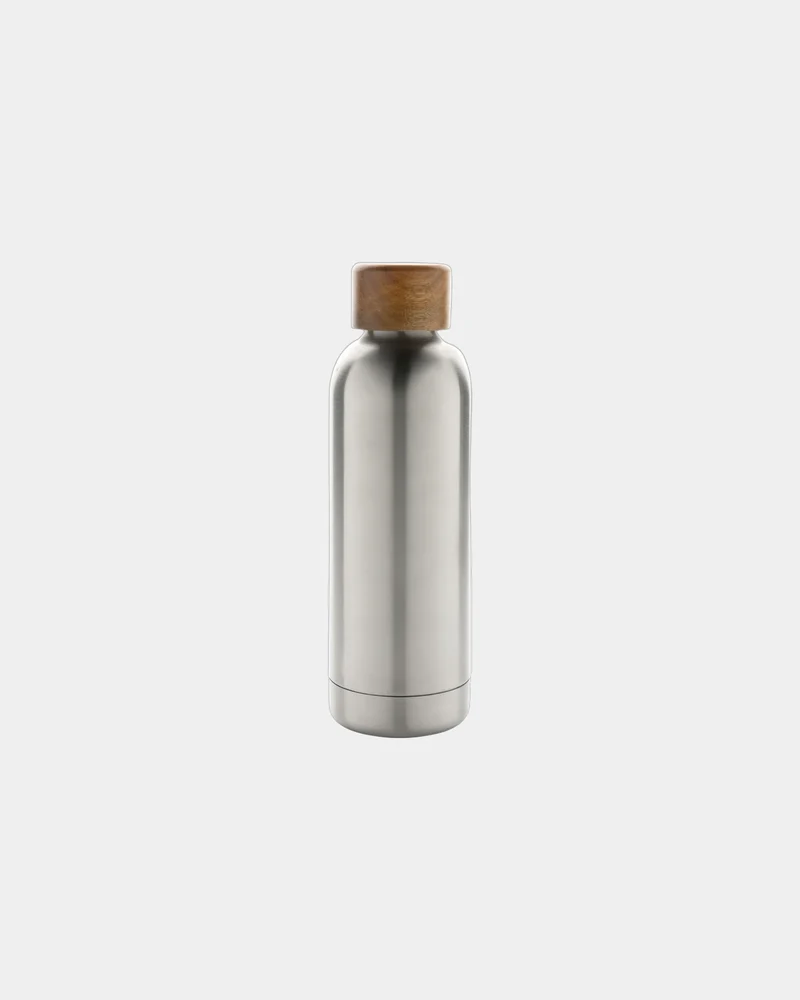 Bouteille isotherme acier inoxydable recyclé 500ml à personnaliser