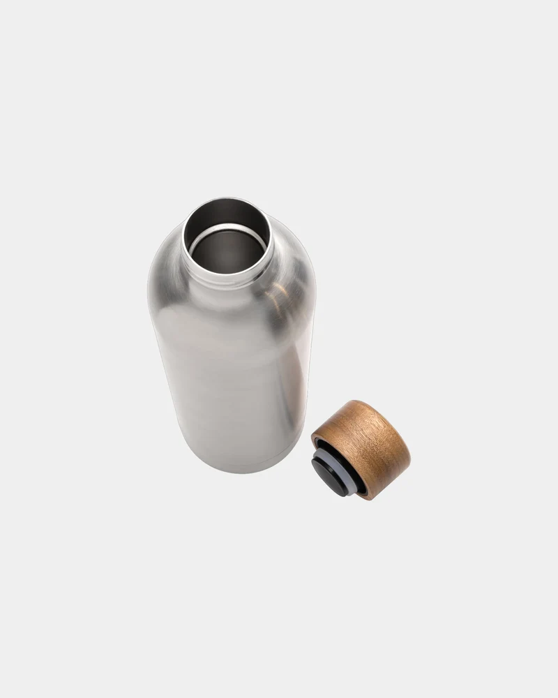 Bouteille isotherme acier inoxydable recyclé 500ml à personnaliser
