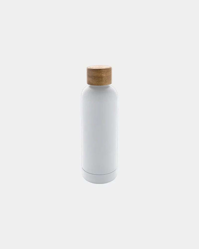 Bouteille isotherme acier inoxydable recyclé 500ml à personnaliser