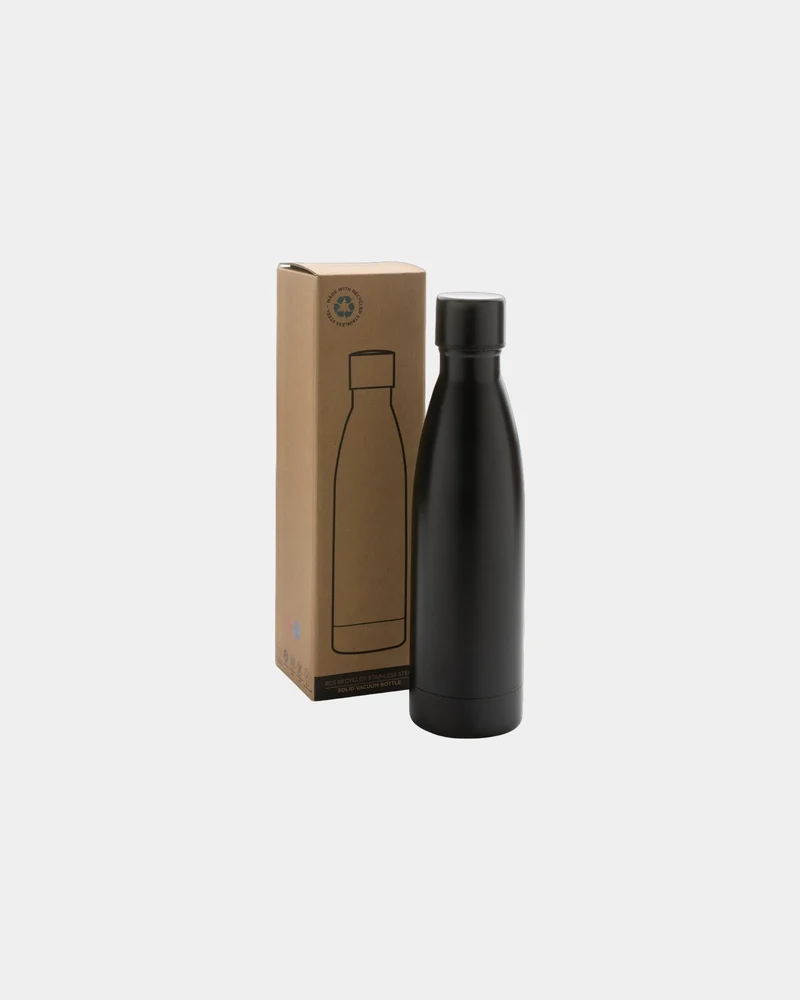 Bouteille isotherme acier inoxydable recyclé 500ml à personnaliser