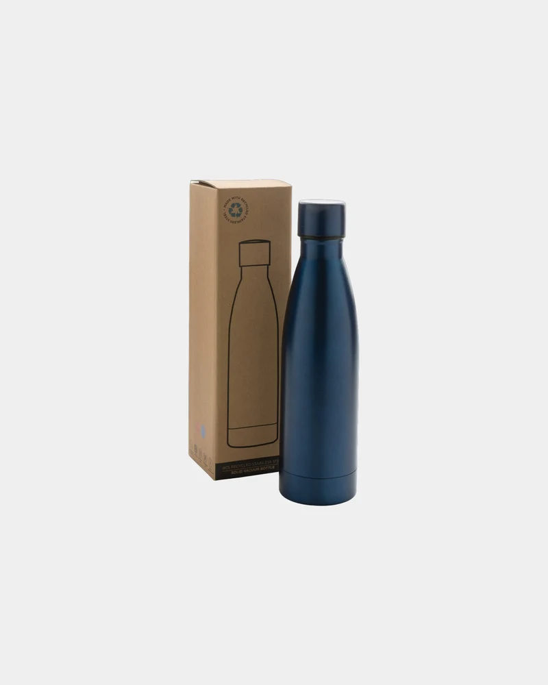 Bouteille isotherme acier inoxydable recyclé 500ml à personnaliser