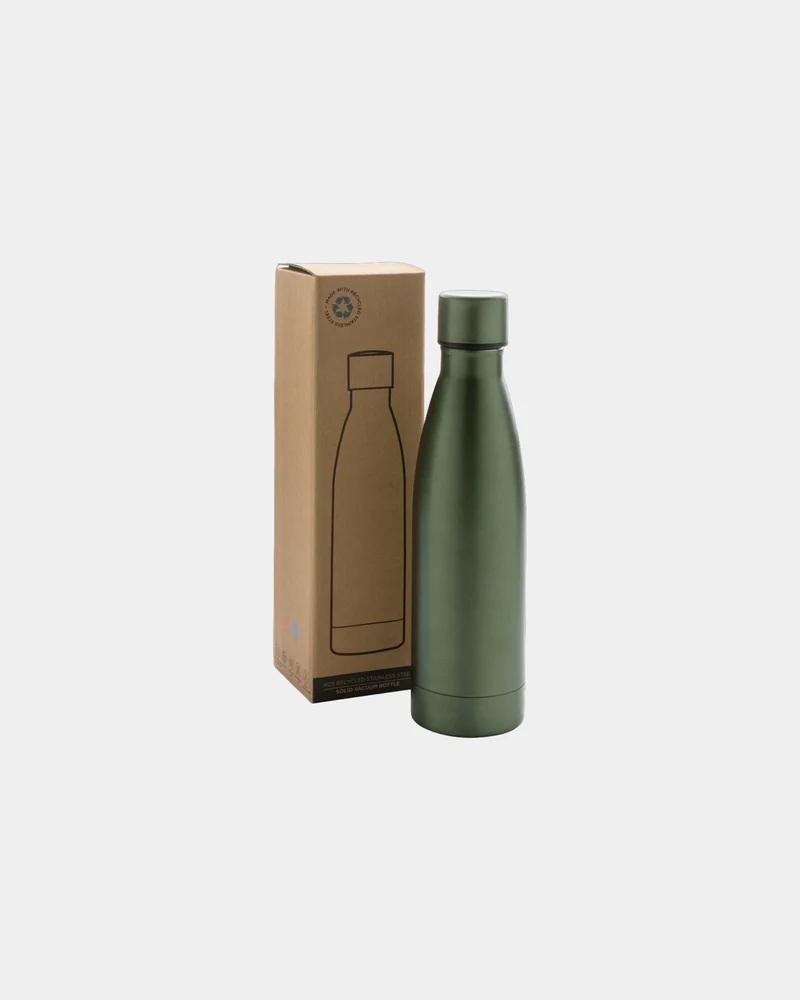 Bouteille isotherme acier inoxydable recyclé 500ml à personnaliser