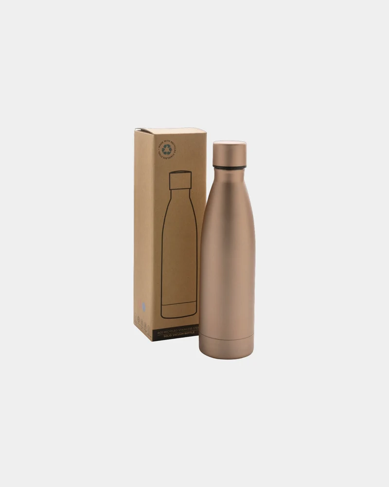 Bouteille isotherme acier inoxydable recyclé 500ml à personnaliser