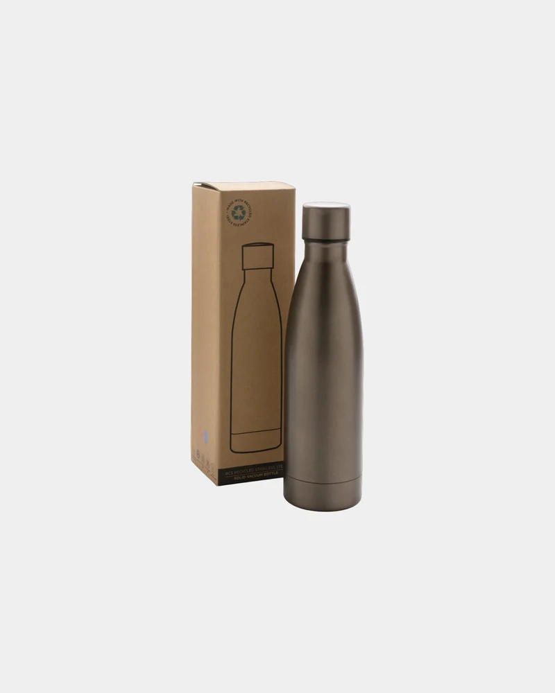Bouteille isotherme acier inoxydable recyclé 500ml à personnaliser