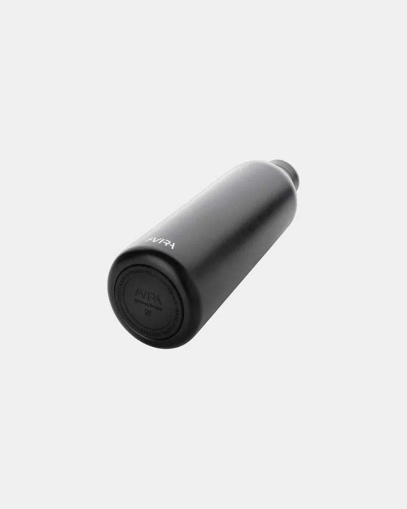 Bouteille isotherme acier recyclé Avior 1L à personnaliser