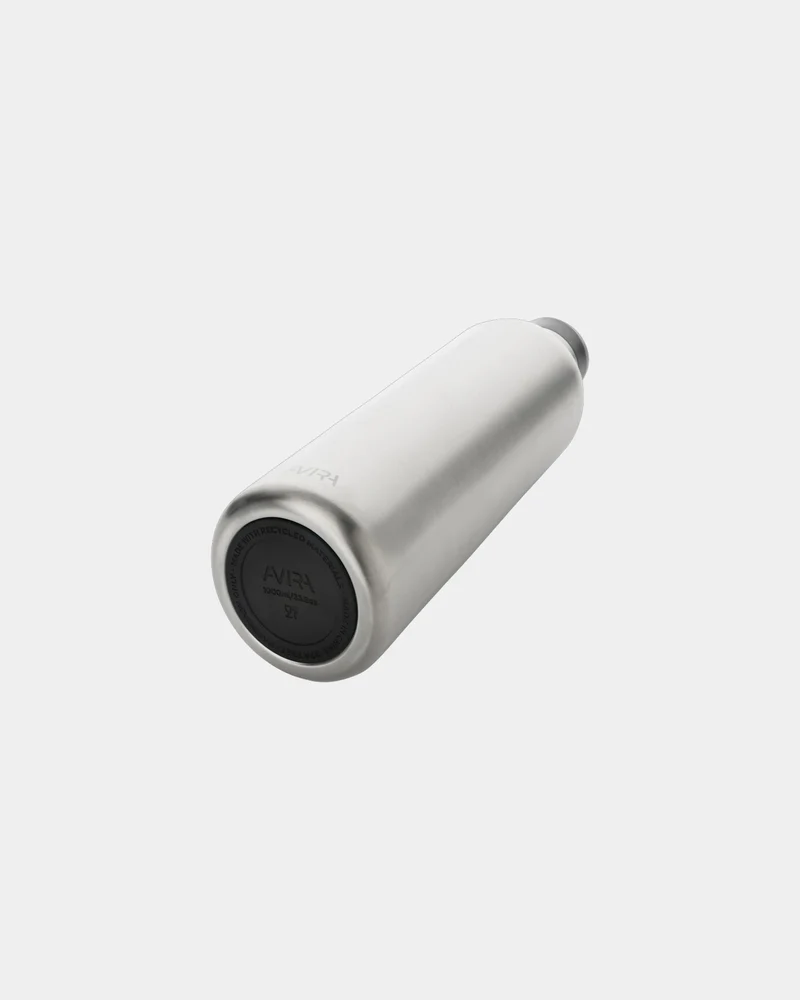 Bouteille isotherme acier recyclé Avior 1L à personnaliser