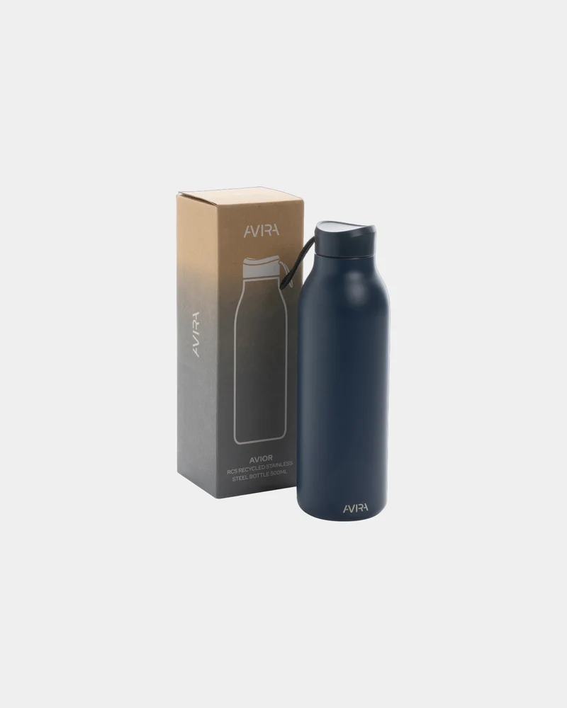 Bouteille isotherme acier recyclé 500ml Avira