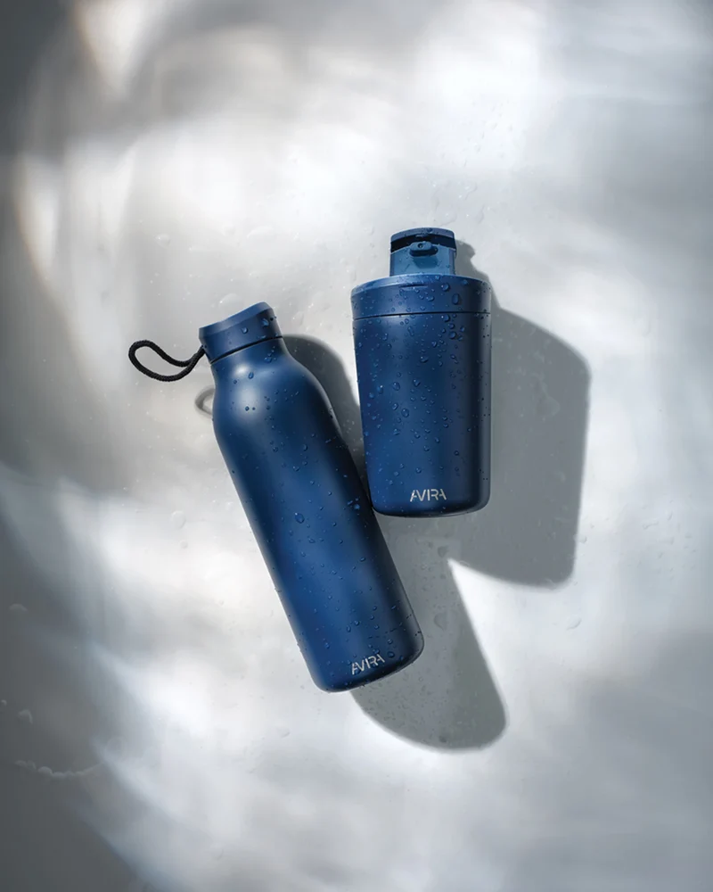 Bouteille isotherme acier recyclé 500ml Avira