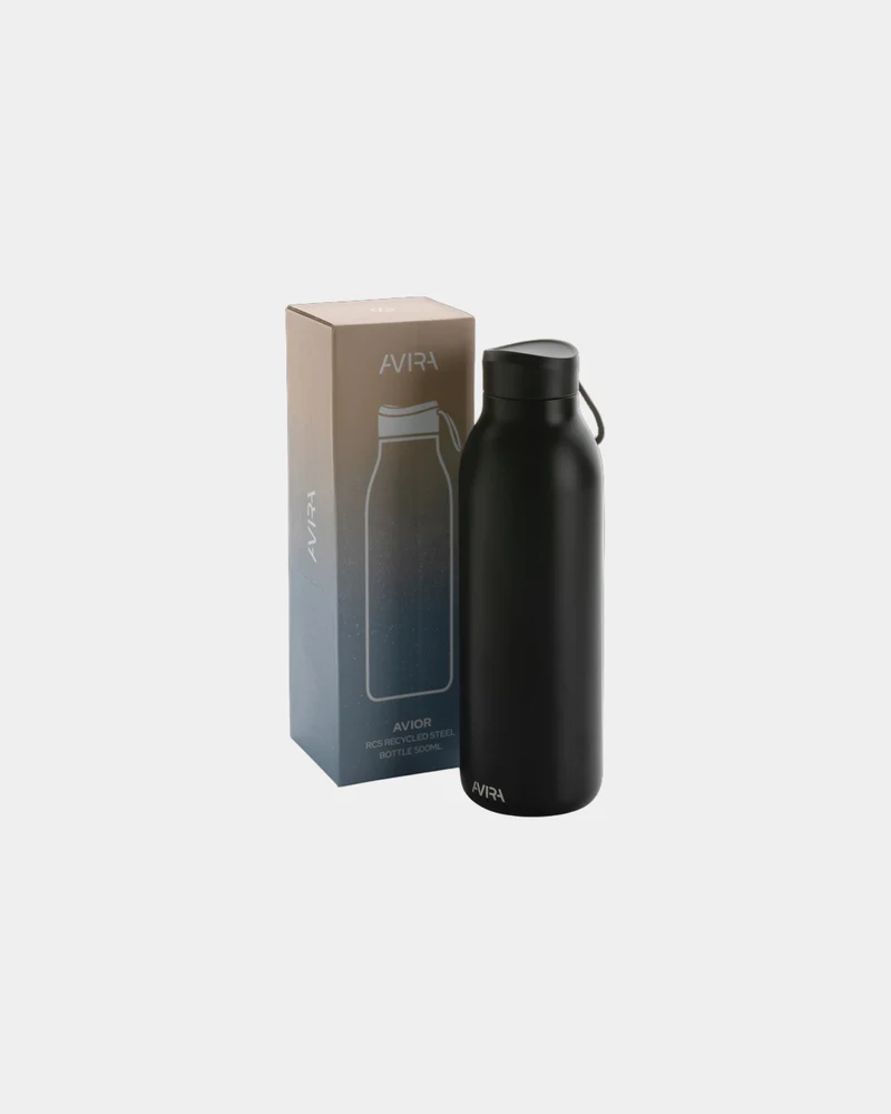 Bouteille isotherme acier recyclé 500ml Avira