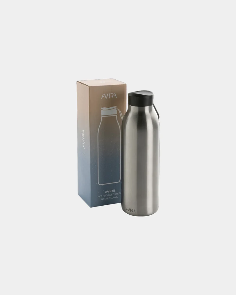 Bouteille isotherme acier recyclé 500ml Avira