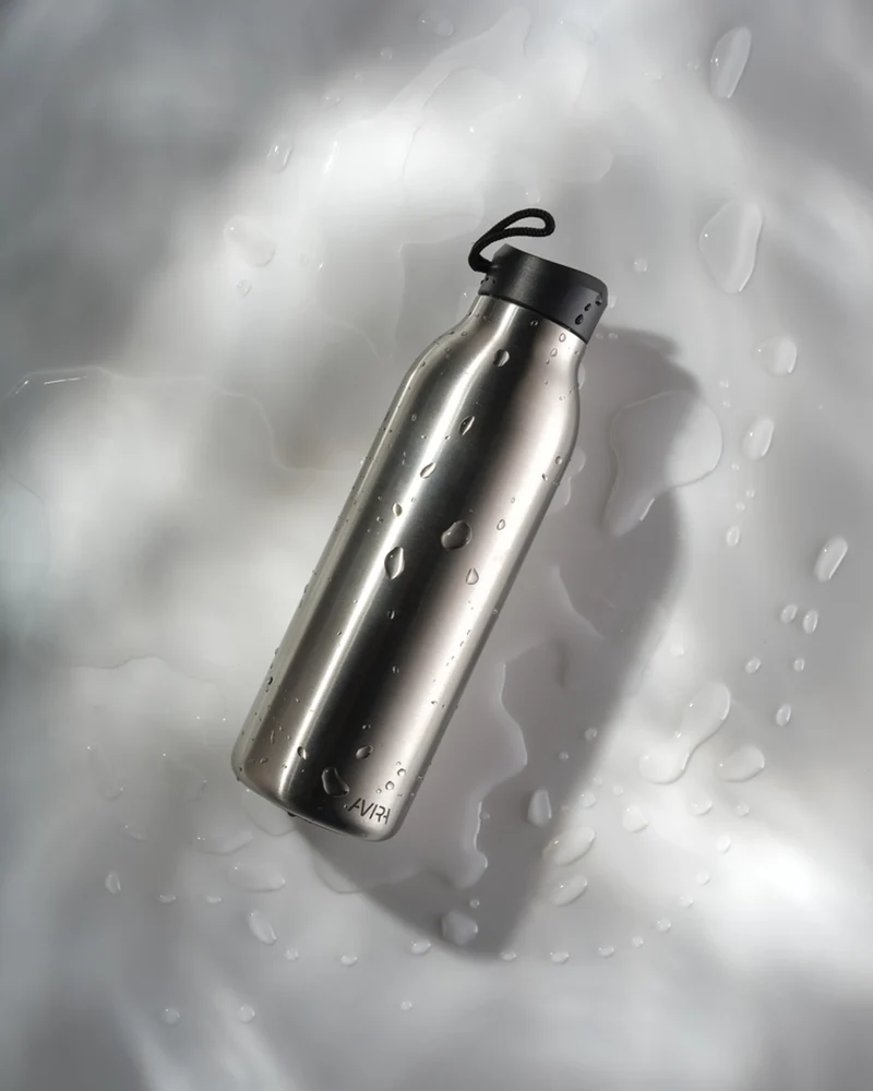 Bouteille isotherme acier recyclé 500ml Avira