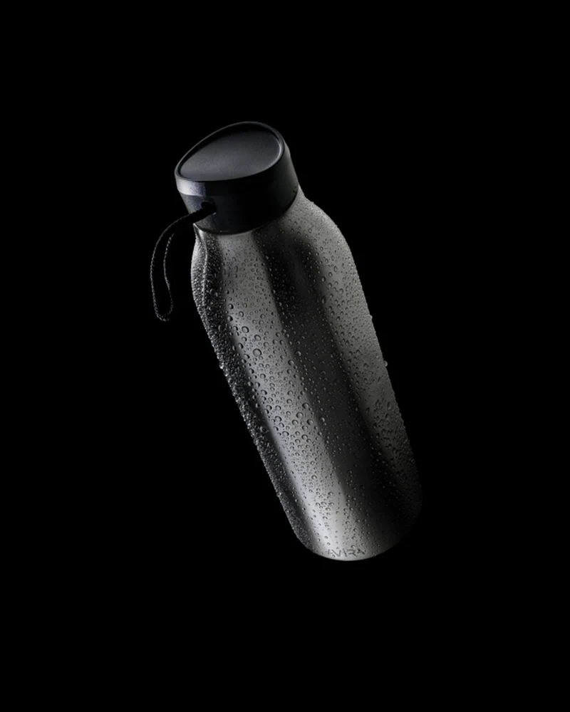 Bouteille isotherme acier recyclé 500ml Avira