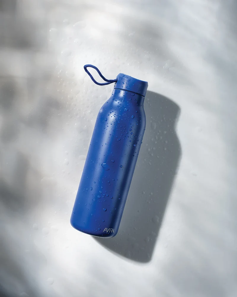 Bouteille isotherme acier recyclé 500ml Avira