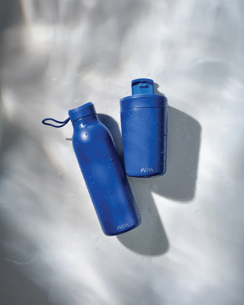 Bouteille isotherme acier recyclé 500ml Avira