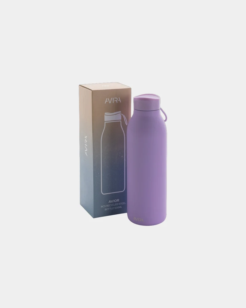 Bouteille isotherme acier recyclé 500ml Avira