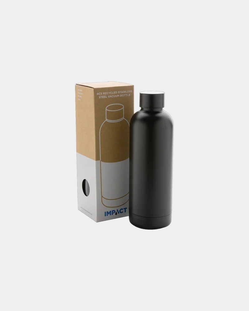 Bouteille isotherme acier inoxydable recyclé 500ml à personnaliser