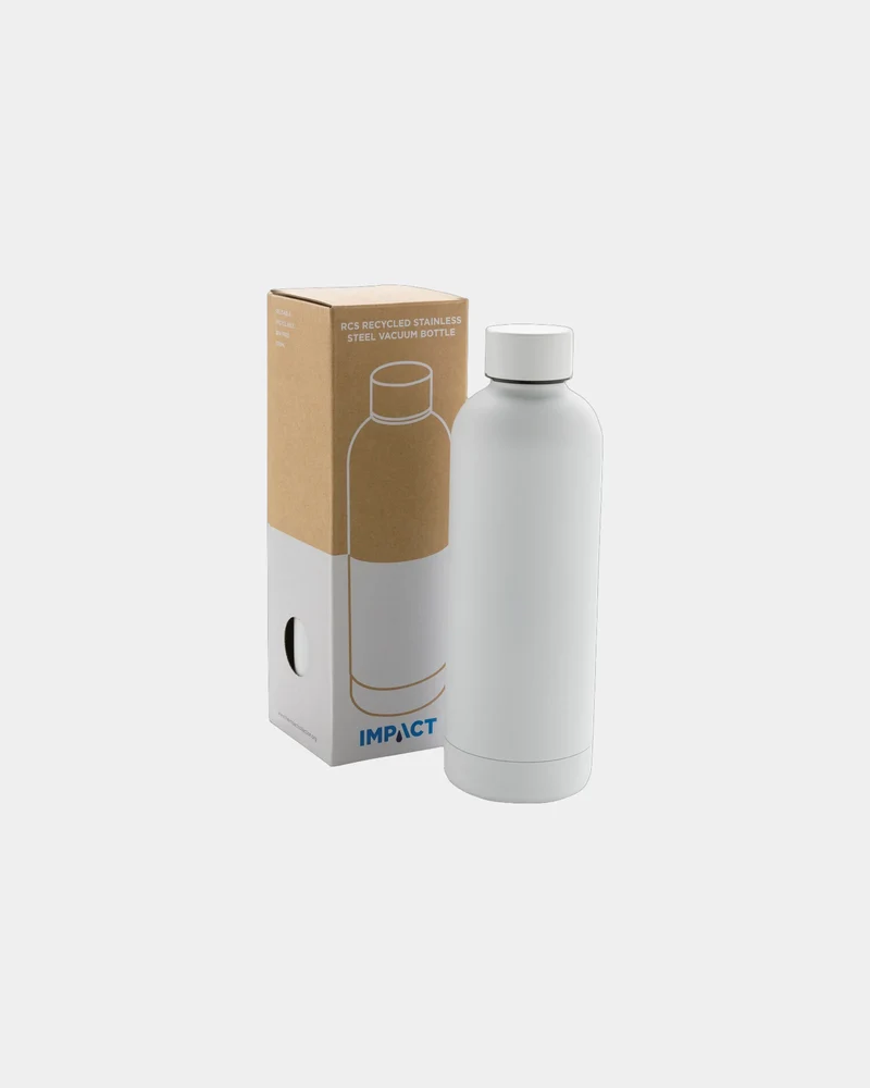 Bouteille isotherme acier inoxydable recyclé 500ml à personnaliser
