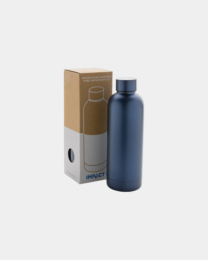 Bouteille isotherme acier inoxydable recyclé 500ml à personnaliser