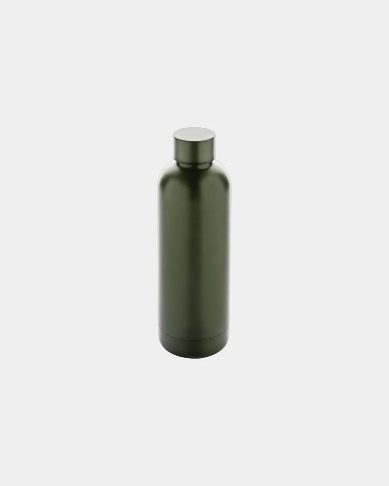 Bouteille isotherme acier inoxydable recyclé 500ml à personnaliser