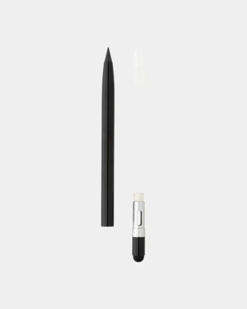 Crayon infini aluminium avec gomme à personnaliser
