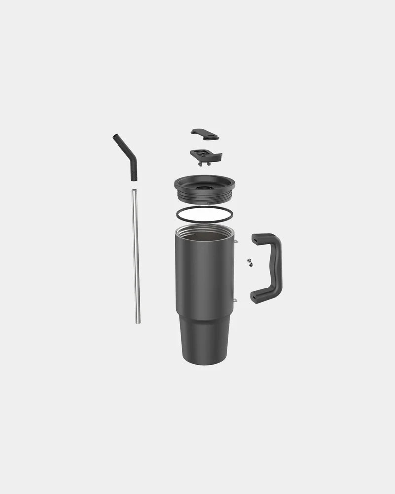 Mug isotherme acier inoxydable recyclé 900ml à personnaliser