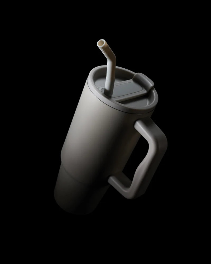 Mug isotherme acier inoxydable recyclé 900ml à personnaliser