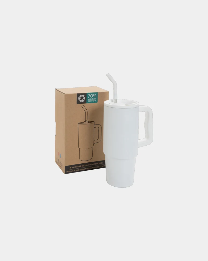 Mug isotherme acier inoxydable recyclé 900ml à personnaliser