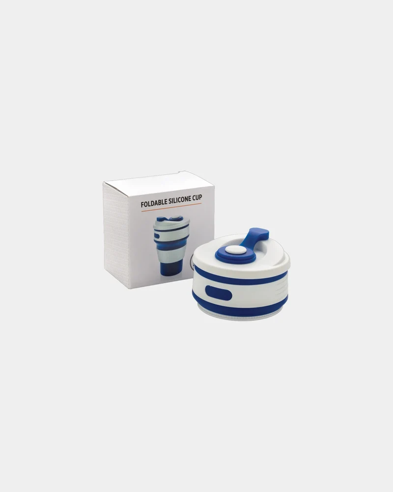 Mug silicone pliable 350ml à personnaliser