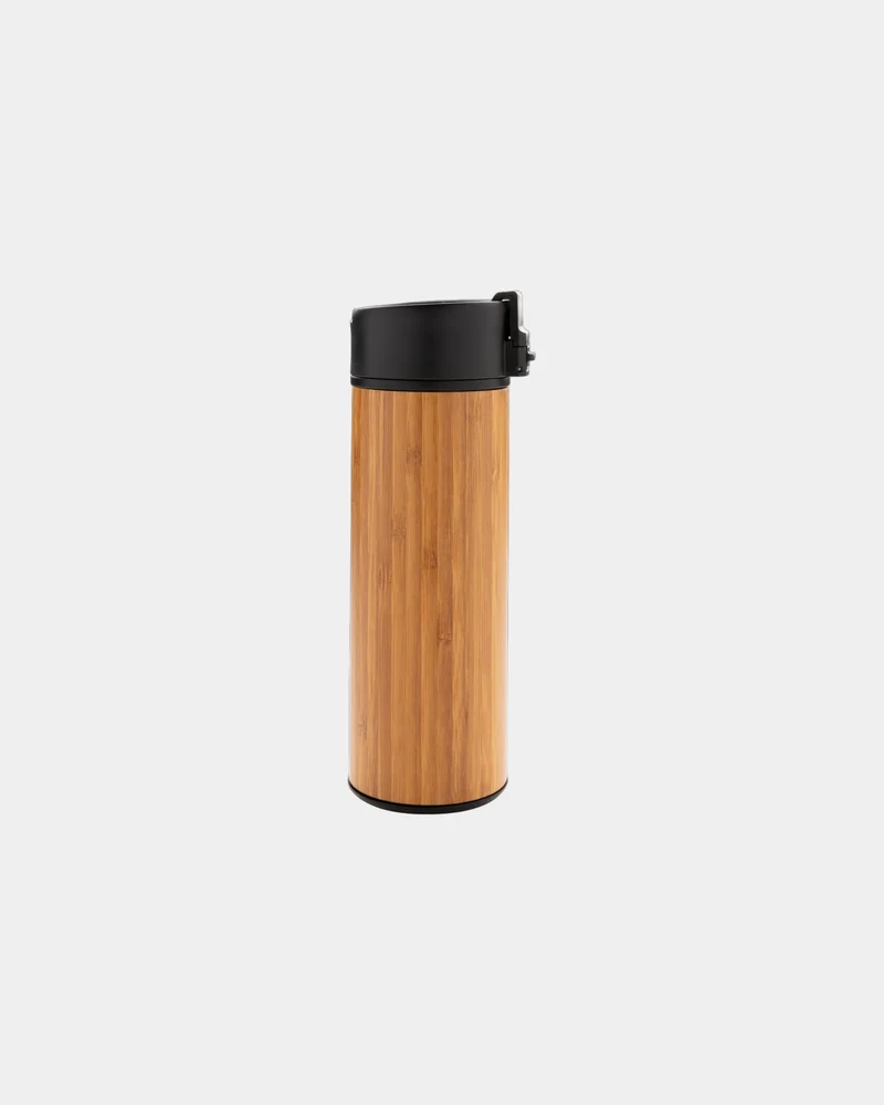 Mug étanche bambou 450ml à personnaliser