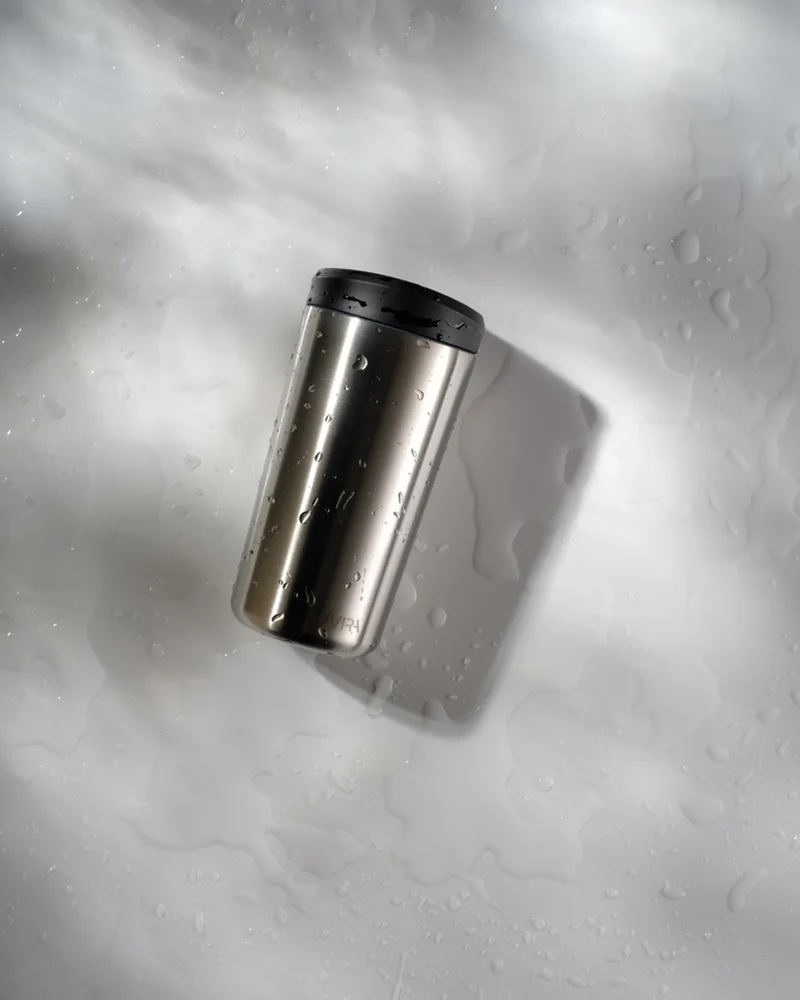 Mug acier recyclé 400ml Alix à personnaliser