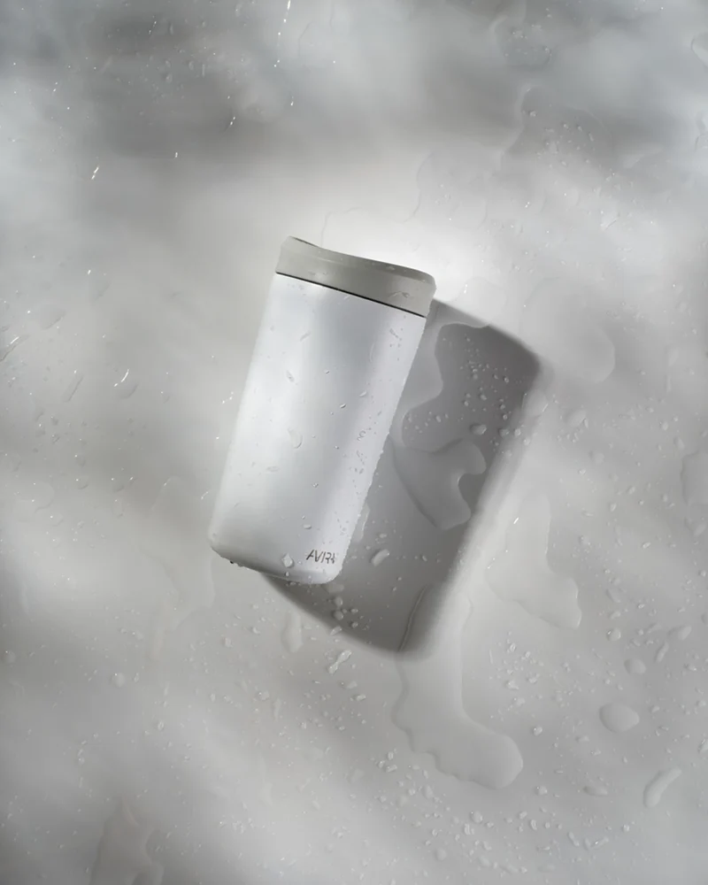 Mug acier recyclé 400ml Alix à personnaliser