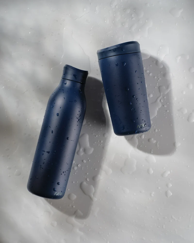 Mug acier recyclé 400ml Alix à personnaliser