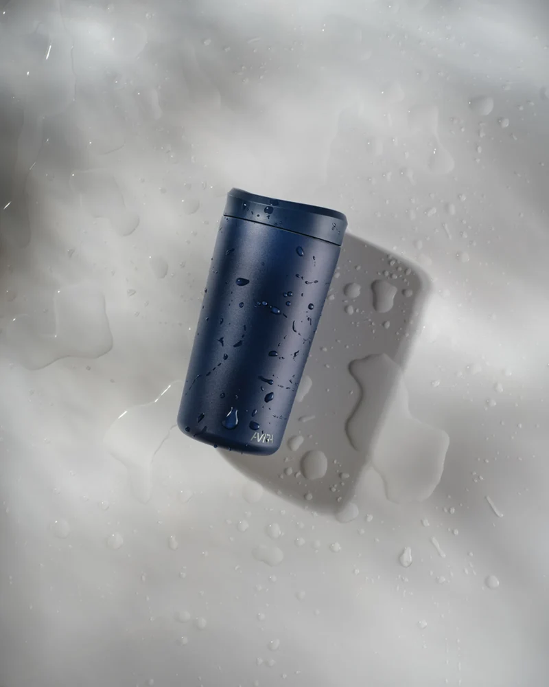 Mug acier recyclé 400ml Alix à personnaliser