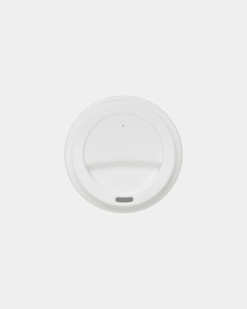 Mug PP recyclable 350ml avec couvercle à vis à personnaliser