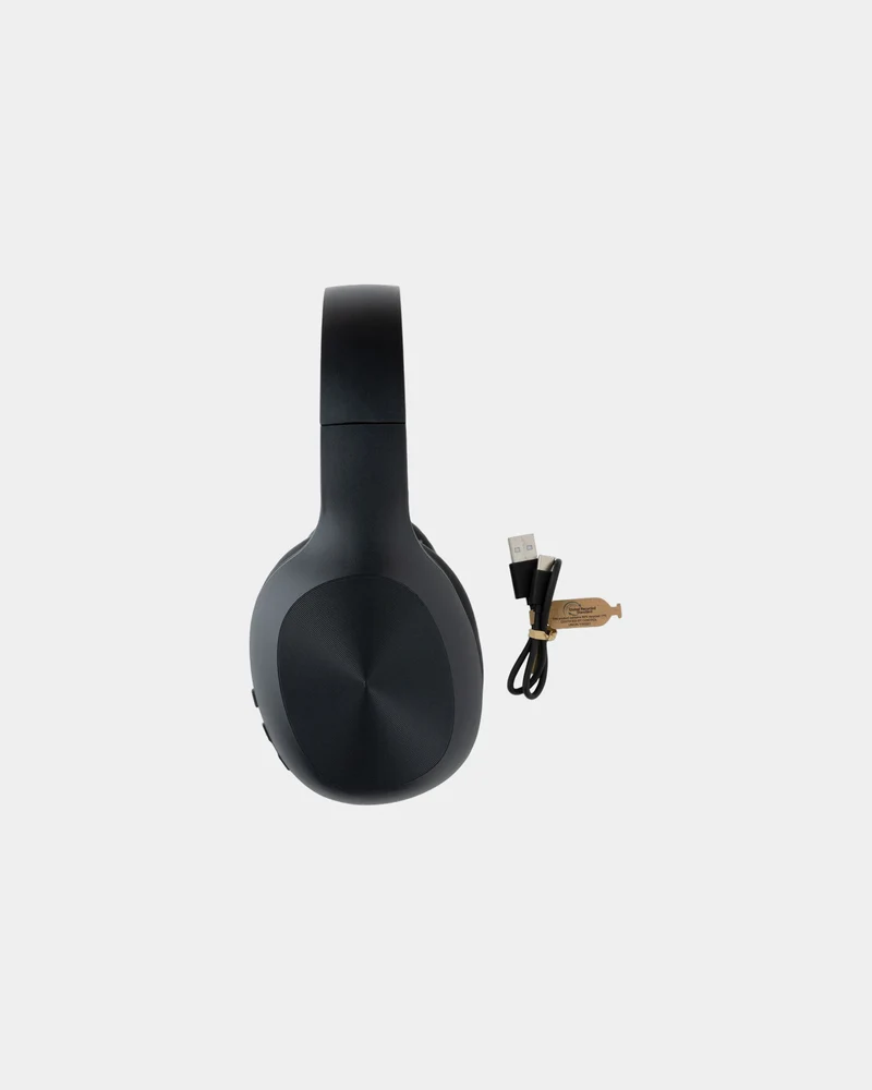Casque audio en plastique recyclé à personnaliser