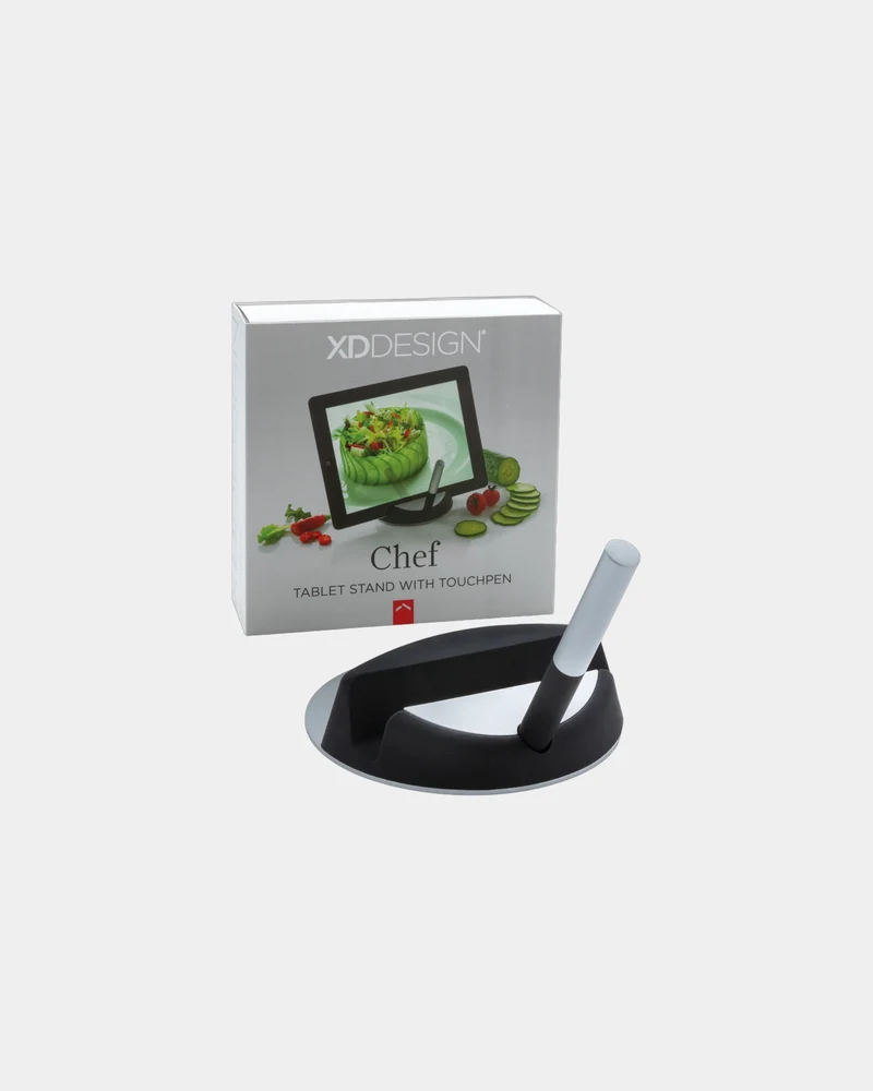 Support à tablette inox Chef à personnaliser