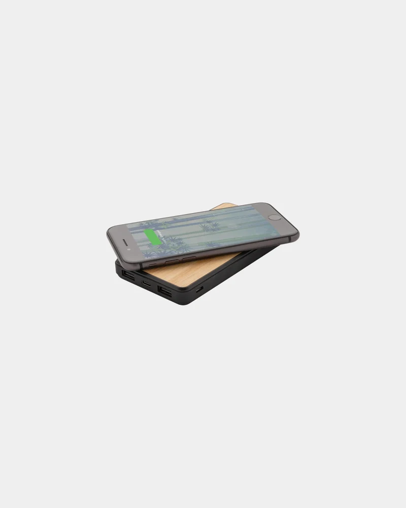 Batterie de secours 8000mAh en plastique recyclé à personnaliser
