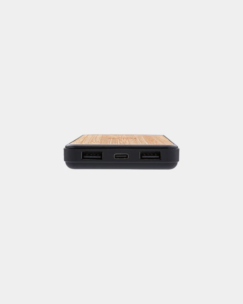 Batterie de secours 8000mAh en plastique recyclé à personnaliser