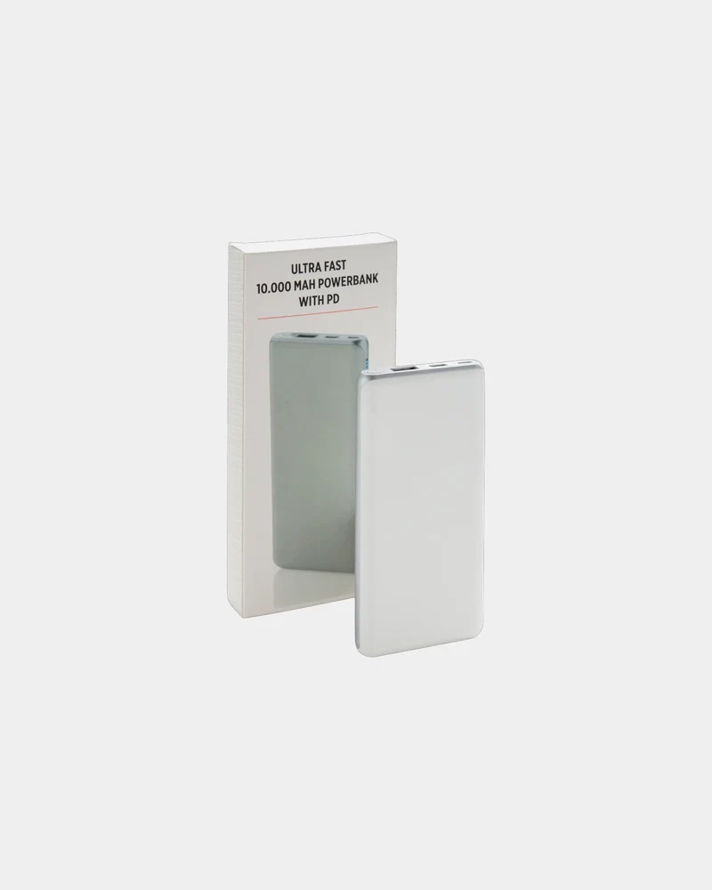 Batterie de secours ABS 10.000 mAh à personnaliser