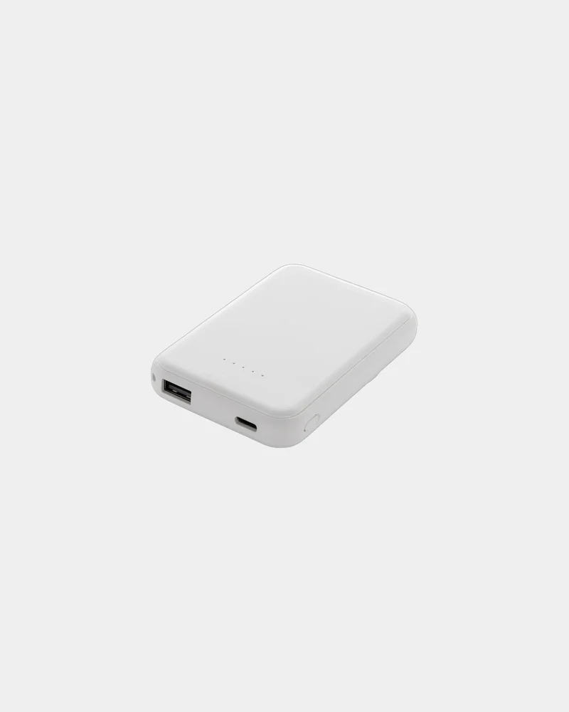 Powerbank 5000mAh plastique recyclé à personnaliser