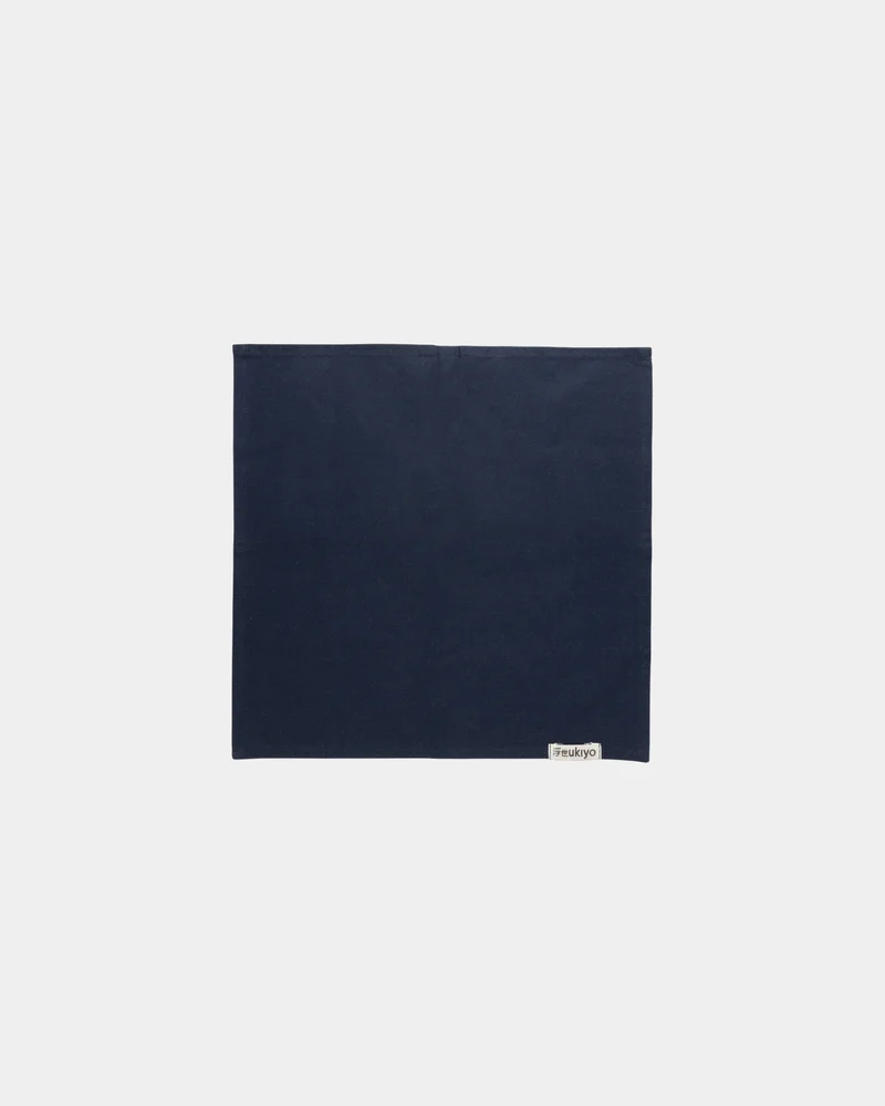 Set de serviettes de table coton recyclé Ukiyo à personnaliser