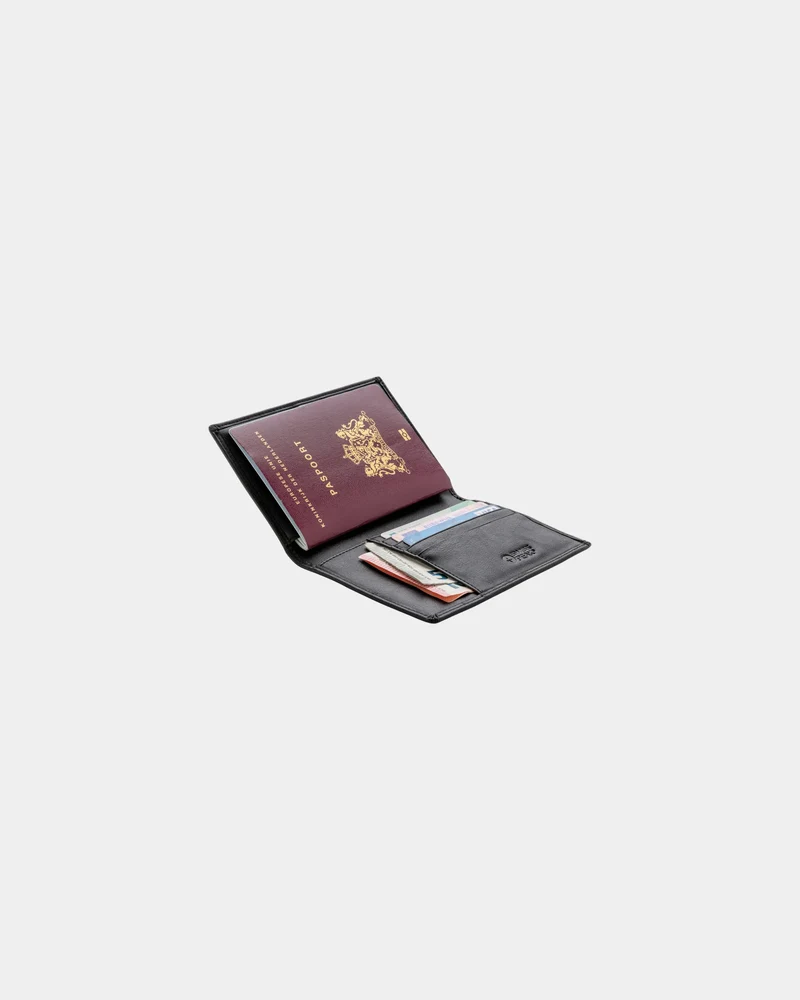 Etui passeport PU anti RFID à personnaliser