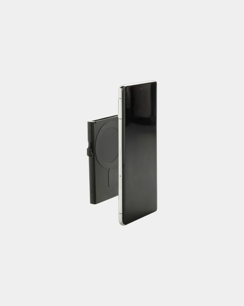 Porte-cartes magnétique aluminium à personnaliser