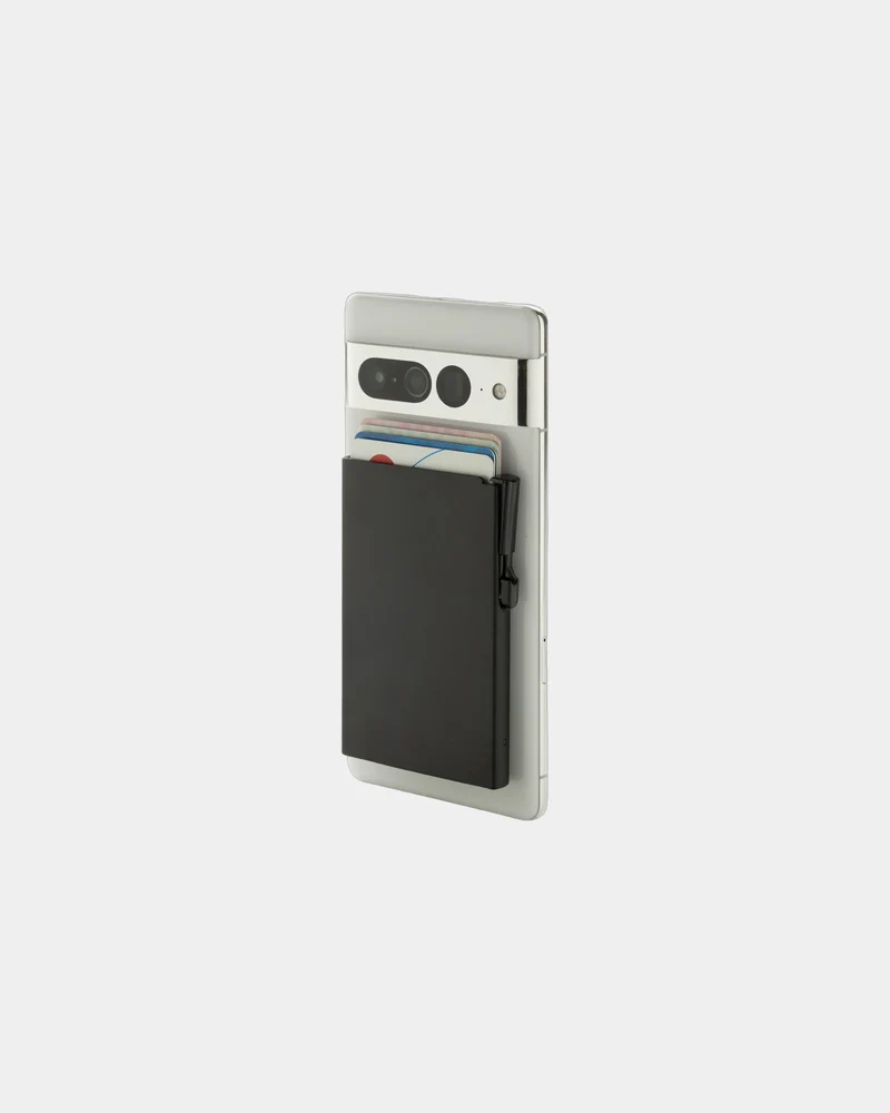 Porte-cartes magnétique aluminium à personnaliser