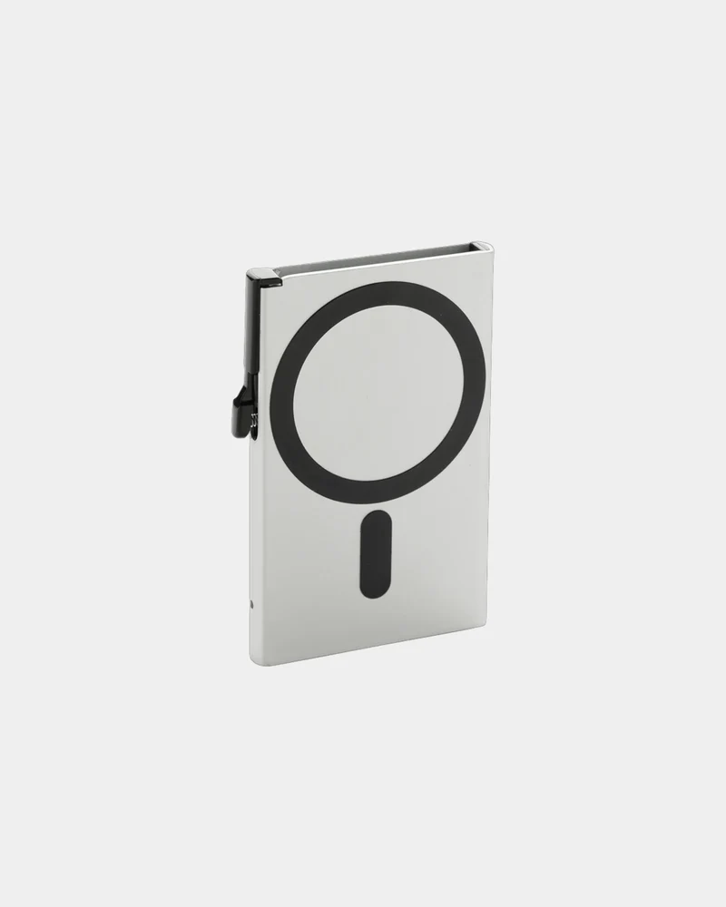 Porte-cartes magnétique aluminium à personnaliser