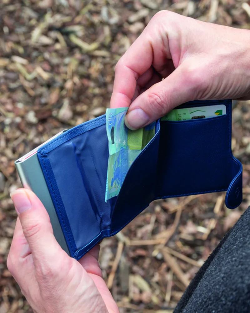Porte-cartes aluminium anti RFID à personnaliser