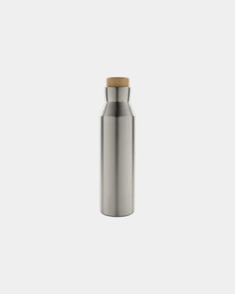 Bouteille isotherme acier inoxydable recyclé 600ml à personnaliser